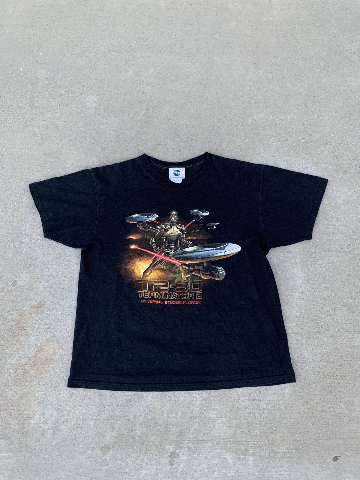 Vintage 90 S T2 3d Terminator T Shirt