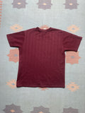 Vintage 70s T Shirt Polyester Nylon Knit Mesh Beach Summer Large