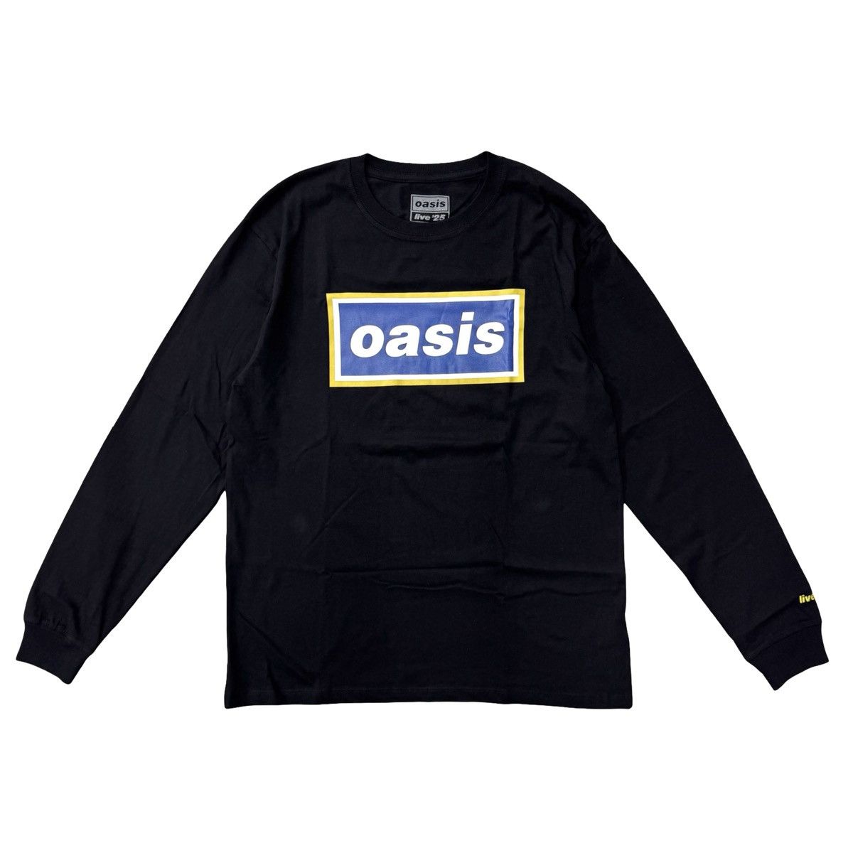 Other Oasis Live 25 Navy Gold Decca Logo Long Sleeve Tshirt Hoodie, Sweatshirt | AU16VibeMintTees.com