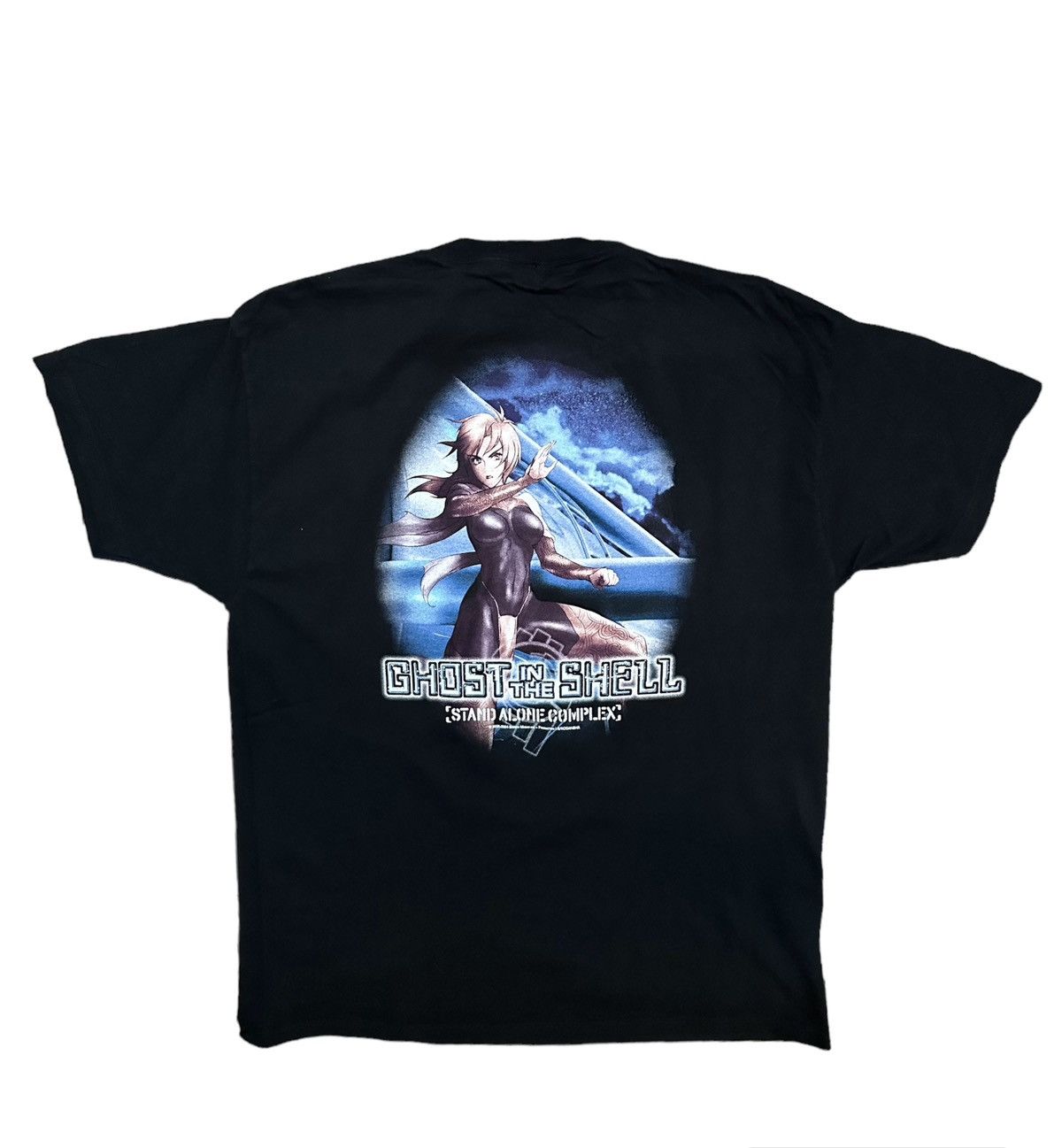 Vintage 00s Ghost In The Shell Promo T Shirt Anime Rare Y2k Hoodie, Sweatshirt | FlexRushtees.com
