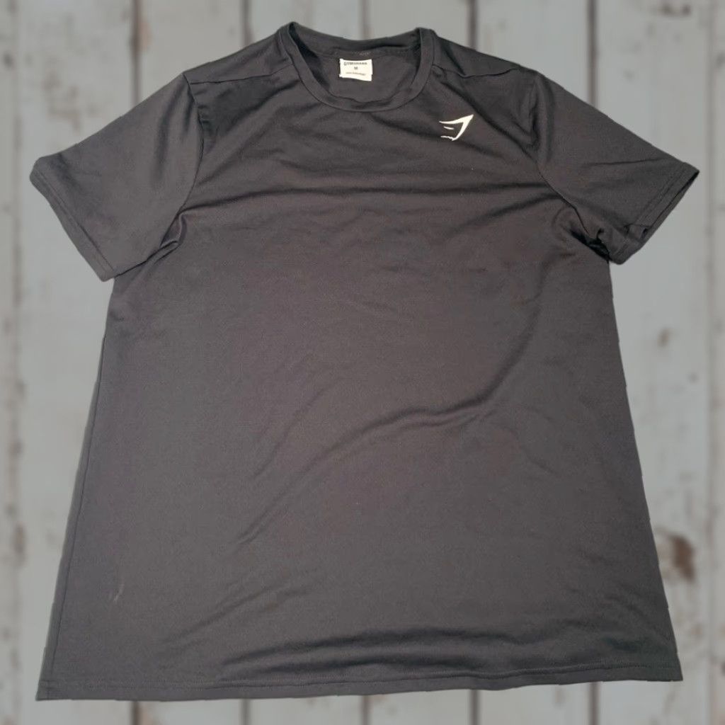 Gymshark Black Medium Tee Shirt Men M Regular Shirt Hoodie, Sweatshirt | FlexRushtees.com