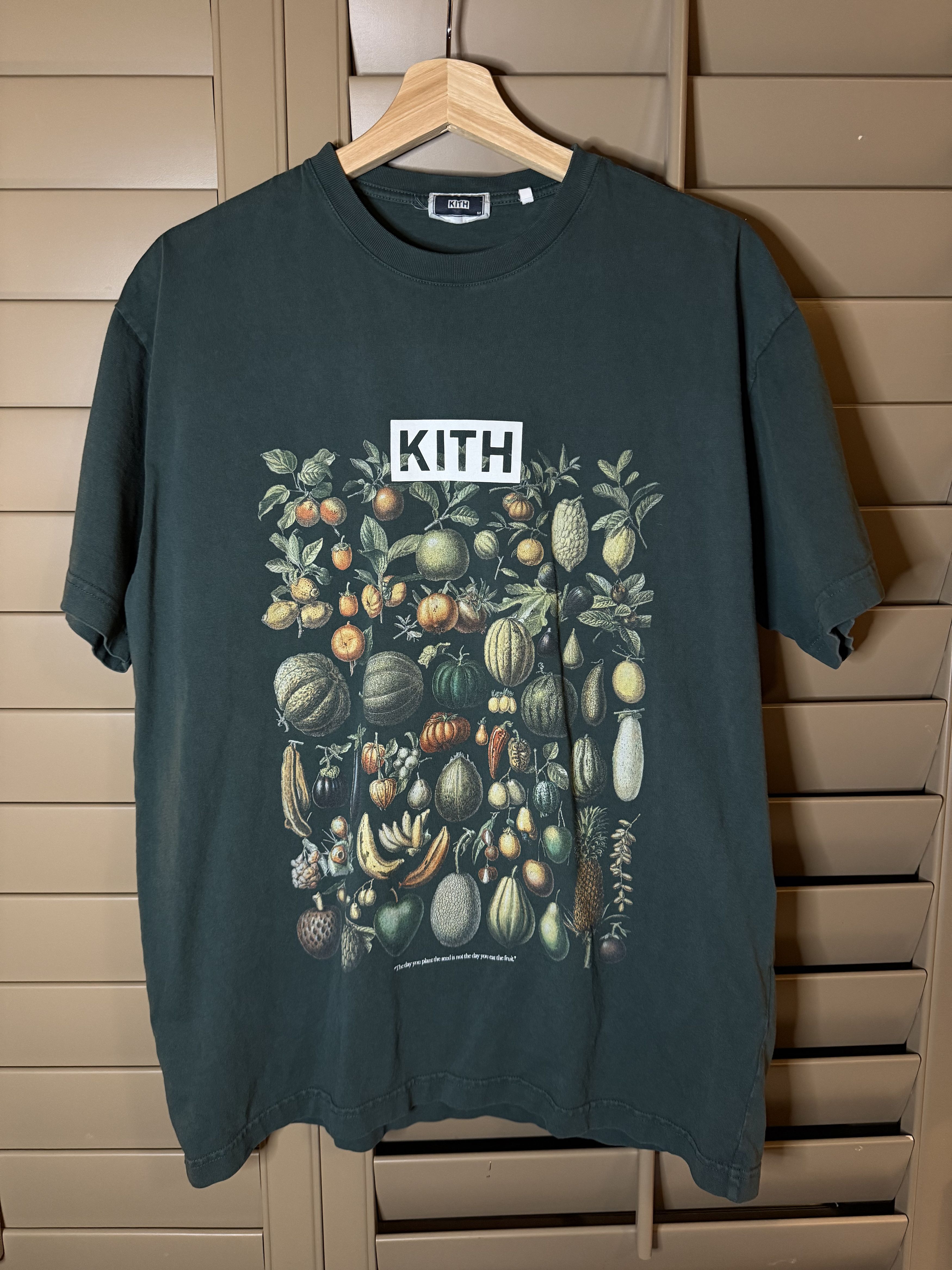 Kith Dark Green Harvest Tee Medium Hoodie, Sweatshirt | FlexRushtees.com