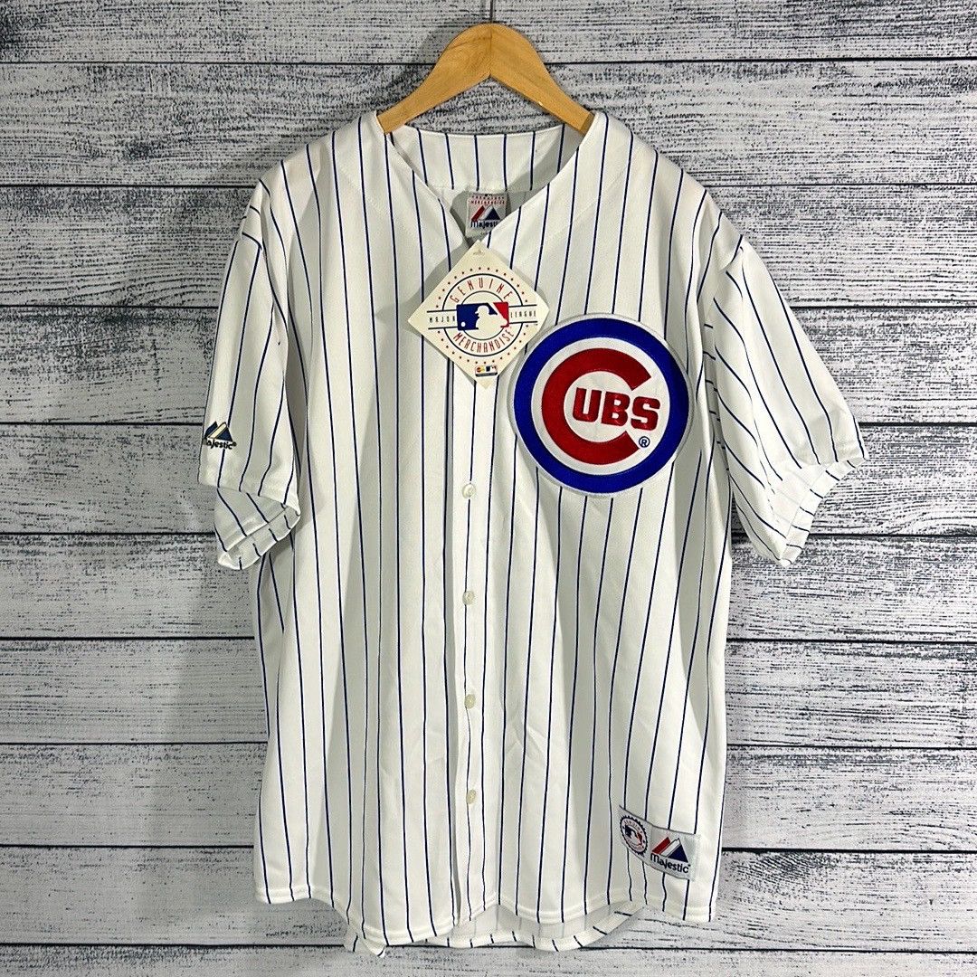 Majestic X Vintage Nwt Vintage Majestic Made In Usa Cubs Home Jersey Xl