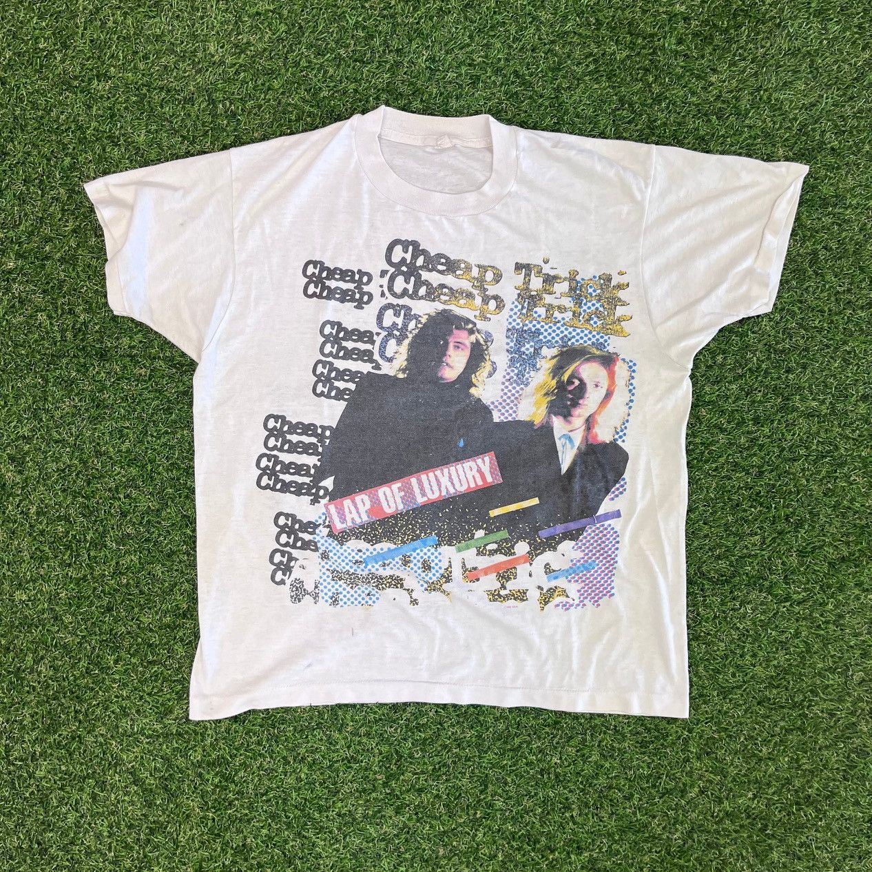 Vintage Cheap Trick Lap Of Luxury 1988 Tee
