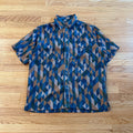 Engineered Garments Ships Japan Geometric Mesh Shirt Medium