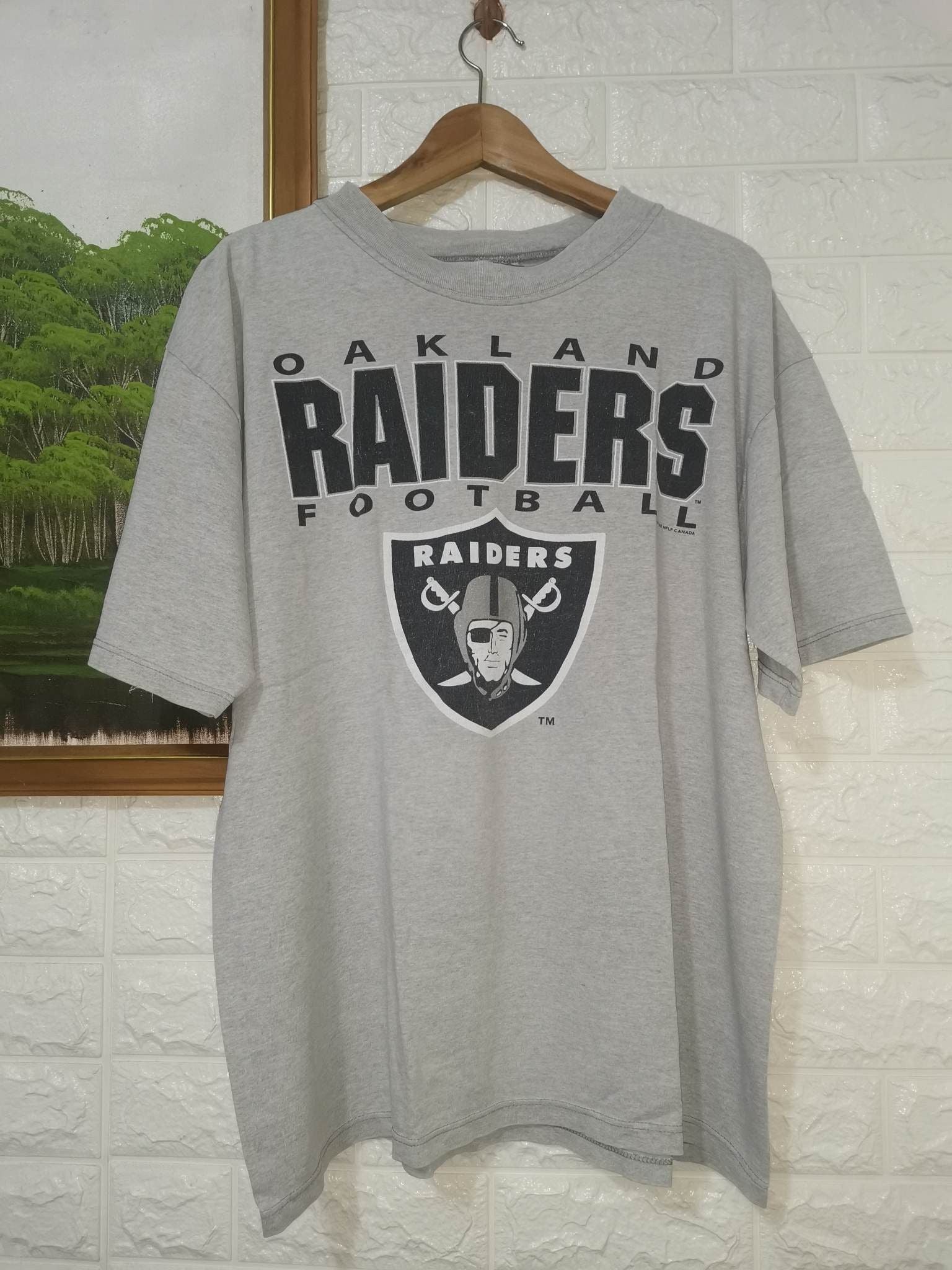 Oakland Raiders Vintage Shirt 1995 Xl