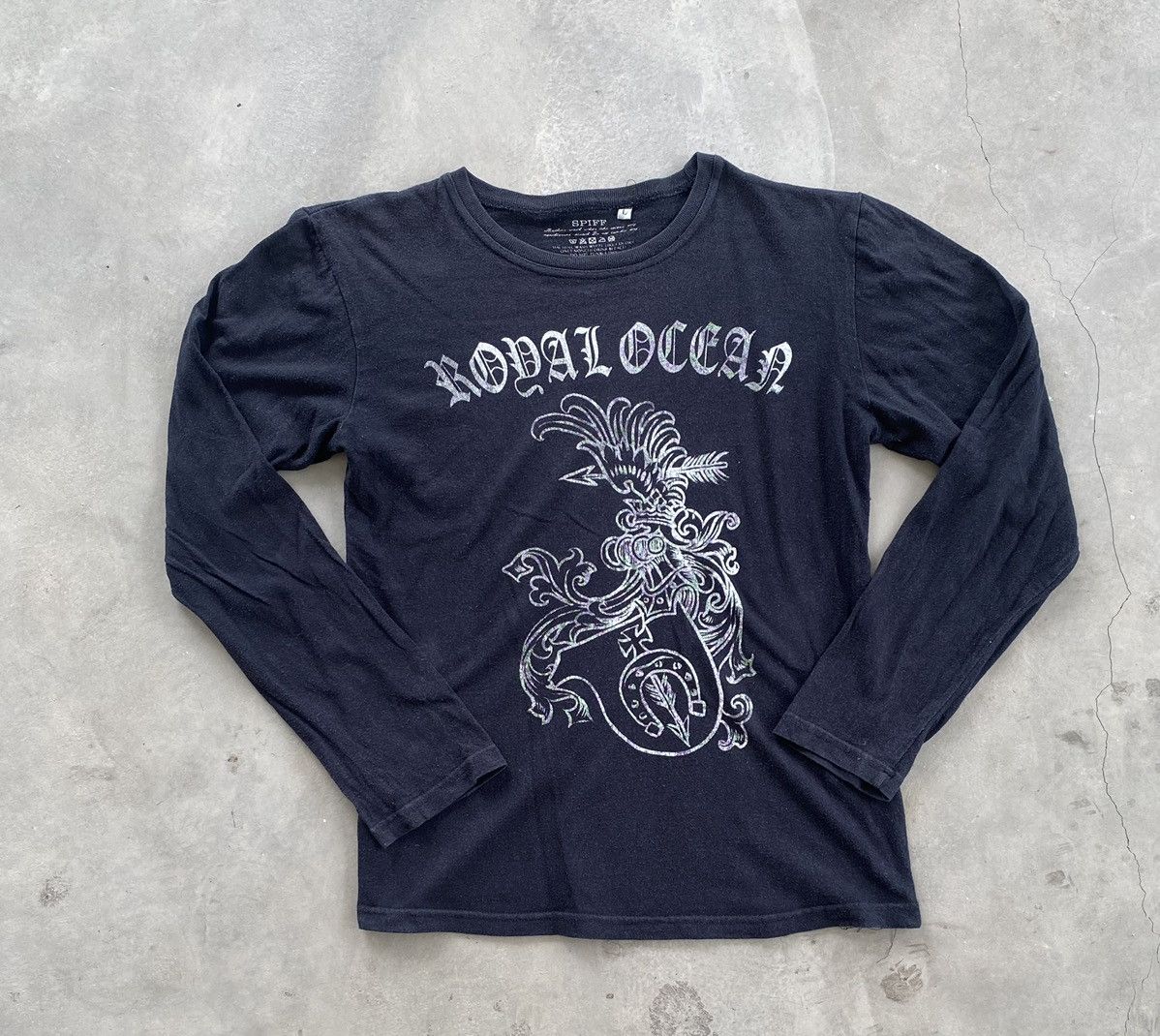 Japanese Brand Vintage Spiff Royal Ocean Tee