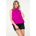 Fringe Detail Sleeveless Top