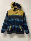 Japanese Brand Aztec Printed Hoodie Reversible
