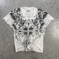Vintage Y2k Xavier Finger Grunge Tribal Tee Shirt