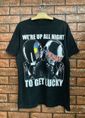 Vintage Daft Punk Uk Tour Promo T Shirt Hoodie, Sweatshirt | FlexRushtees.com