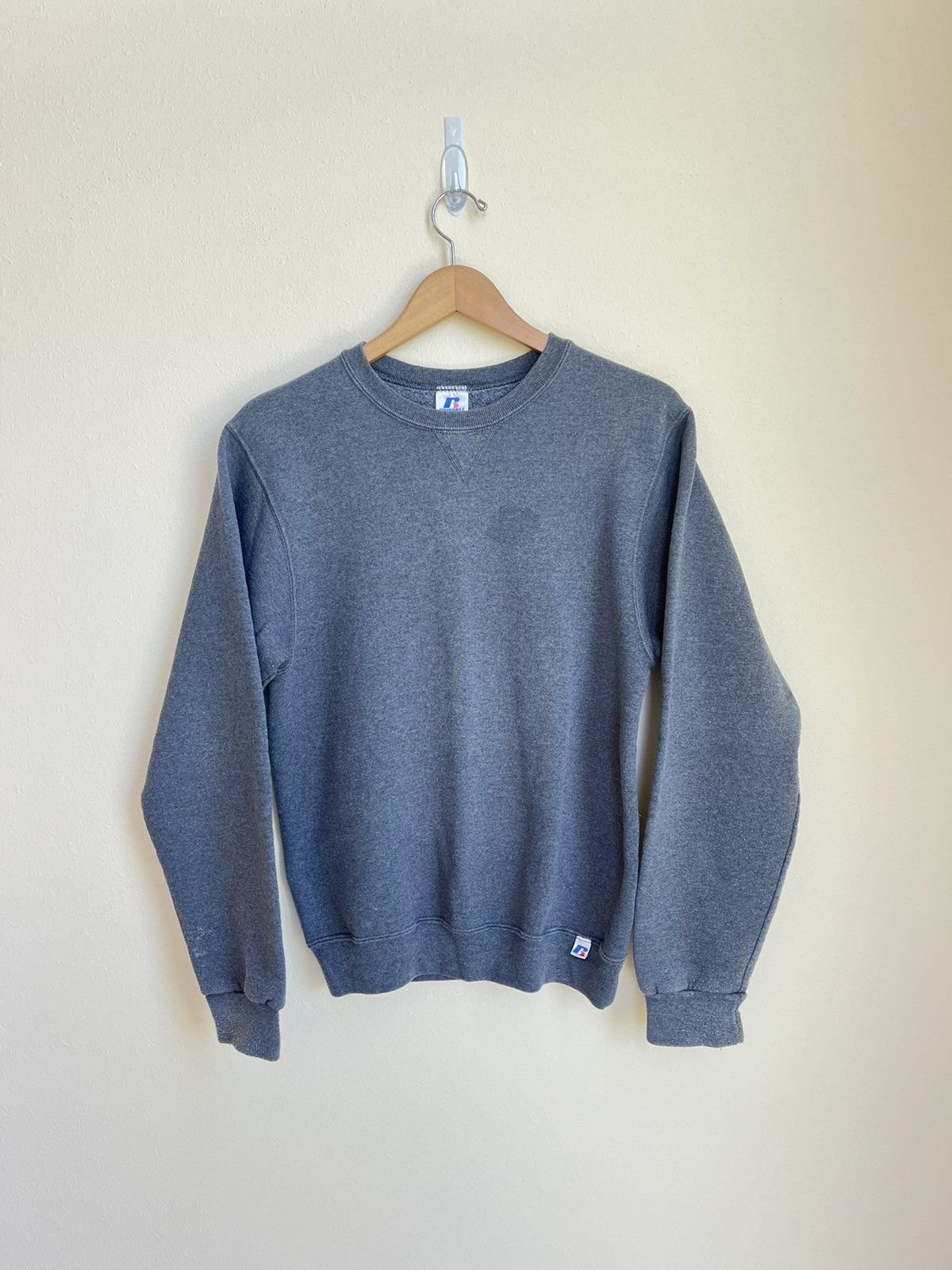 Russel Vintage Dark Grey Crewneck Sweatshirt