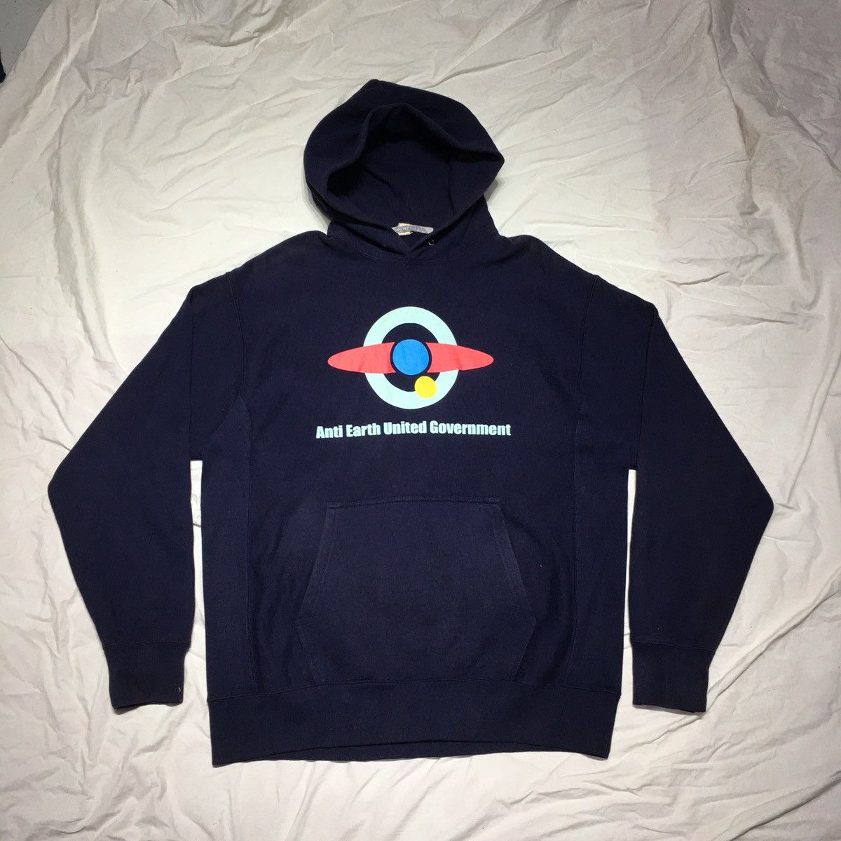 Anime Vintage Gundam Anti Earth United Government Hoodie