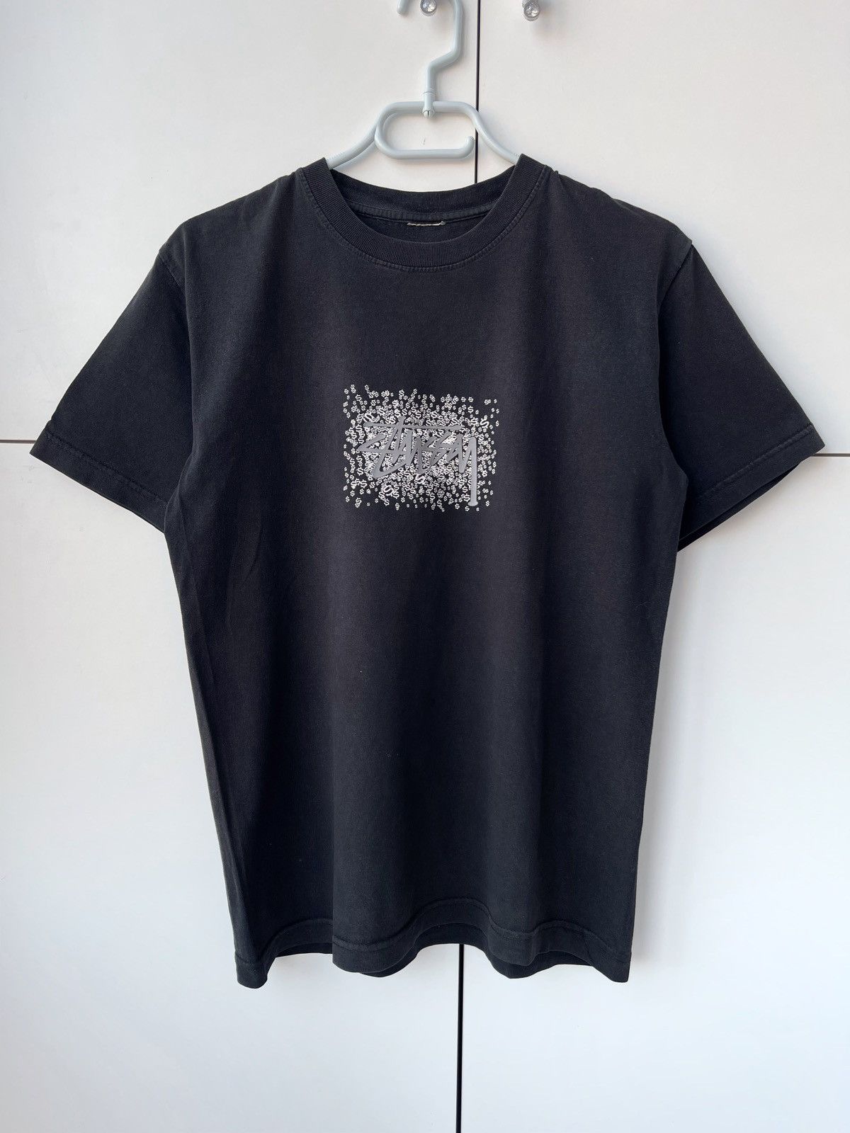 Vintage Faded Stussy Tee Trashed Hoodie, Sweatshirt | FlexRushtees.com