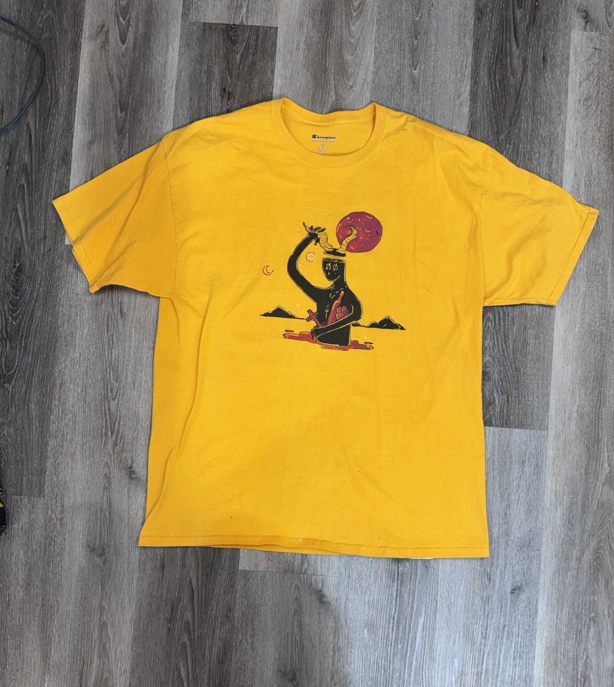 Champion Undisclosed Graphic Artiest Tee Champion T Shirt Xxl Hoodie, Sweatshirt | FlexRushtees.com