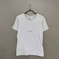 Laurent Paris Saint Laurent Parisgray Slogan Short Sleeve 2504 Nextarrow