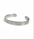 Ma M A Cross Carved Silver Bracelet M