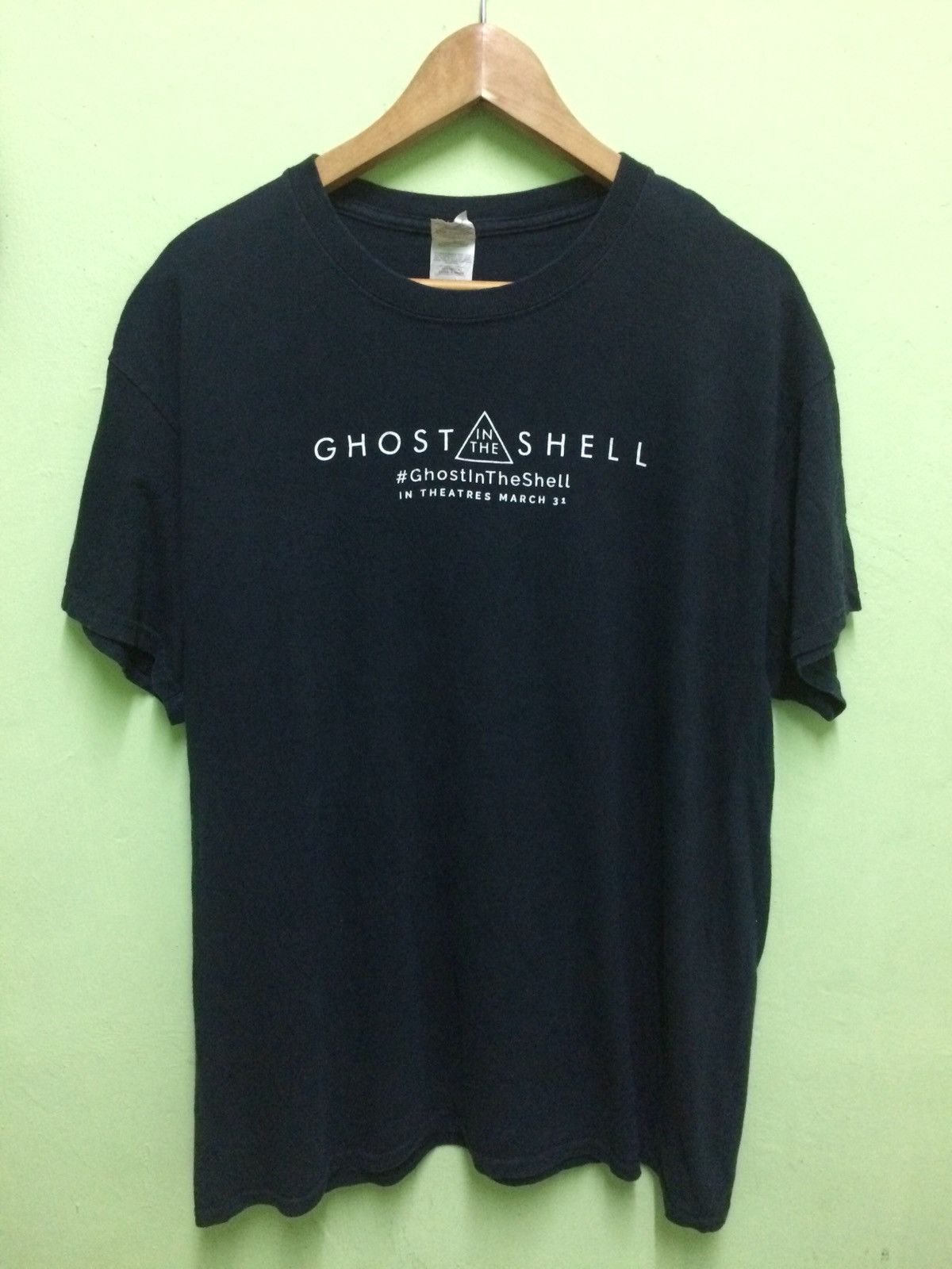 Japanese Brand Exclusive Ghost In The Shell 2017 Movie Promo Shirt Hoodie, Sweatshirt | FlexRushtees.com