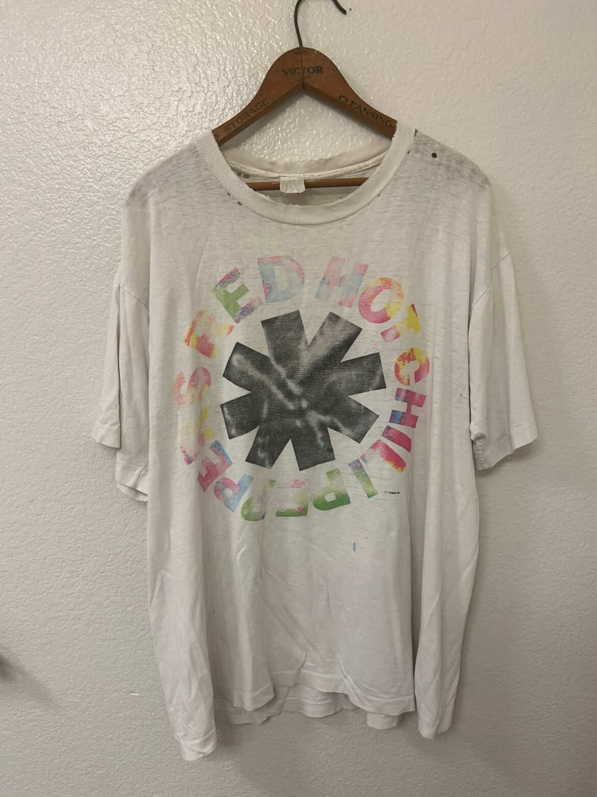 Band Tees 1989 Vintage Red Hot Chili Peppers T Shirt Hoodie, Sweatshirt | FlexRushtees.com