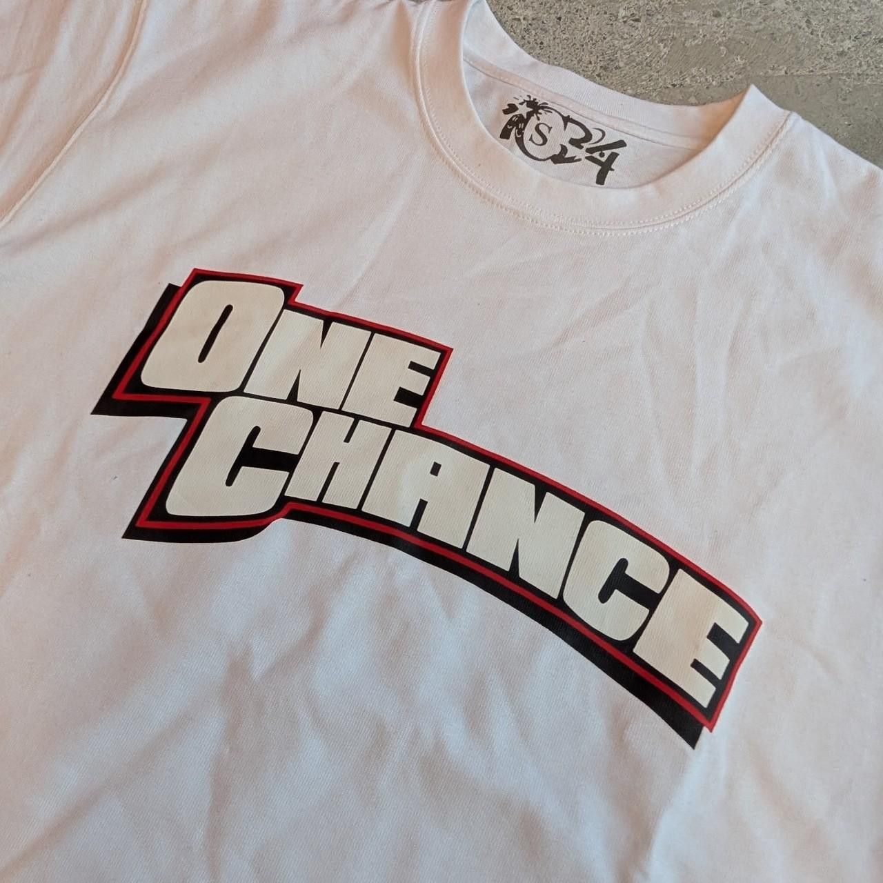 130 World Rare 1c34 One Chance Xaviersobased Merch White T Shirt Hoodie, Sweatshirt | FlexRushtees.com