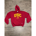 Vintage Usc Red Russell Hoodie 90s Sz L