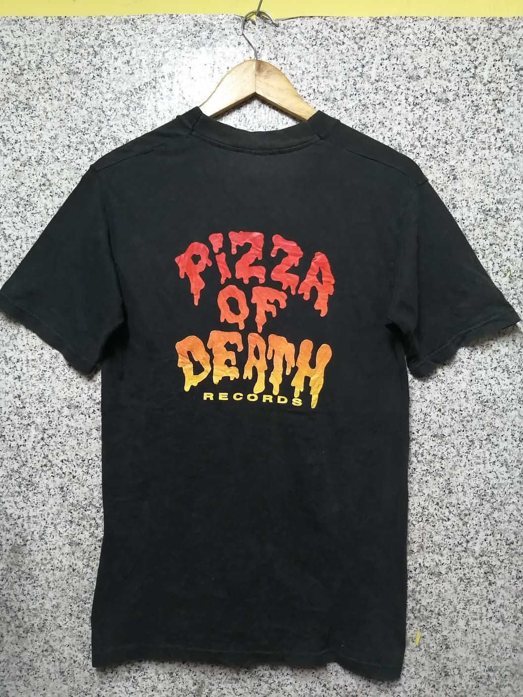 Vintage Band Tees Pizza Of Death Record Very Rare Hoodie, Sweatshirt | FlexRushtees.com