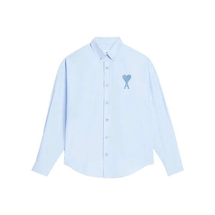 Ami Amiparis Spring Shirt With Heart Logo 0079 Hoodie, Sweatshirt | FlexRushtees.com