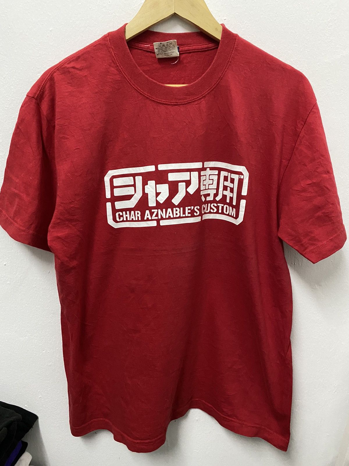 Japanese Brand X Vintage Gundam Char Aznable T-Shirts, Hoodie, Sweatshirt | FlexRushtees.com