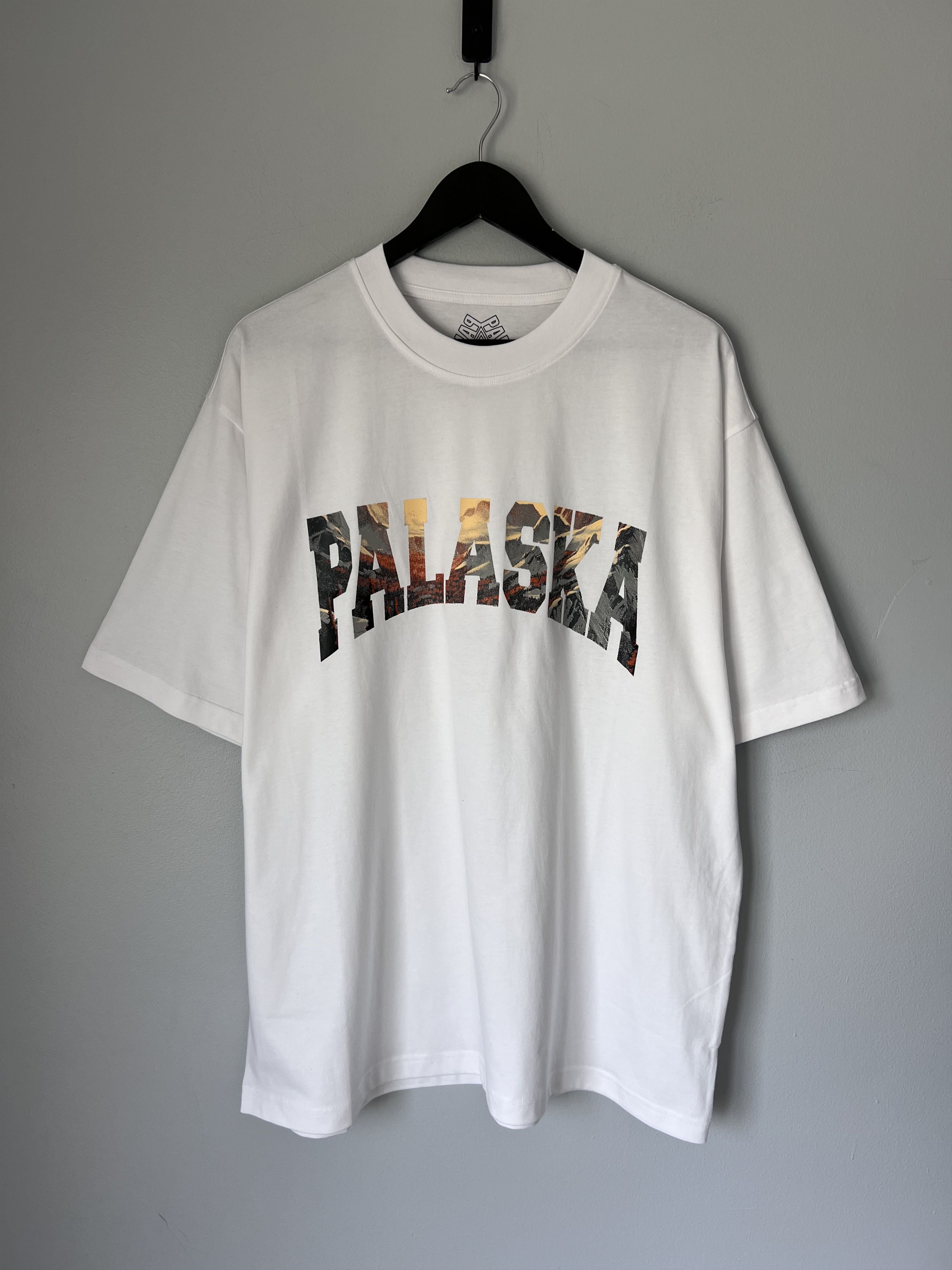 Palace Palaska Tee In White Hoodie, Sweatshirt | FlexRushtees.com
