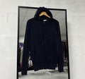 Suitsupply Merino Wool Full Zip Navy Hoodie