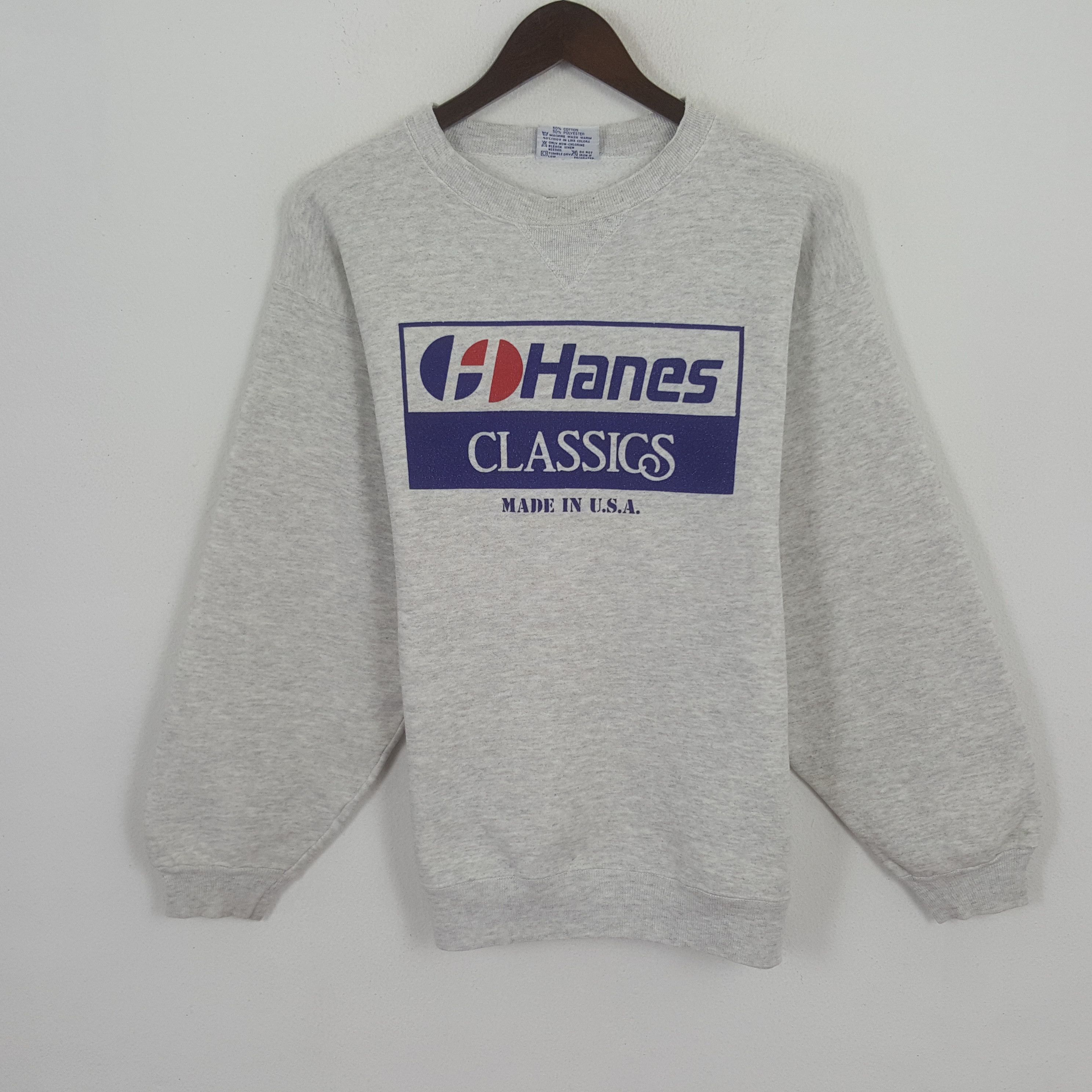 Vintage Hanes Classic Big Logo Sweatshirt