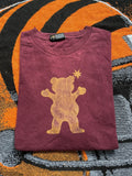 Hundreds Vintage The Hundreds Bear Graphic Design Red T Shirt Hoodie, Sweatshirt | FlexRushtees.com