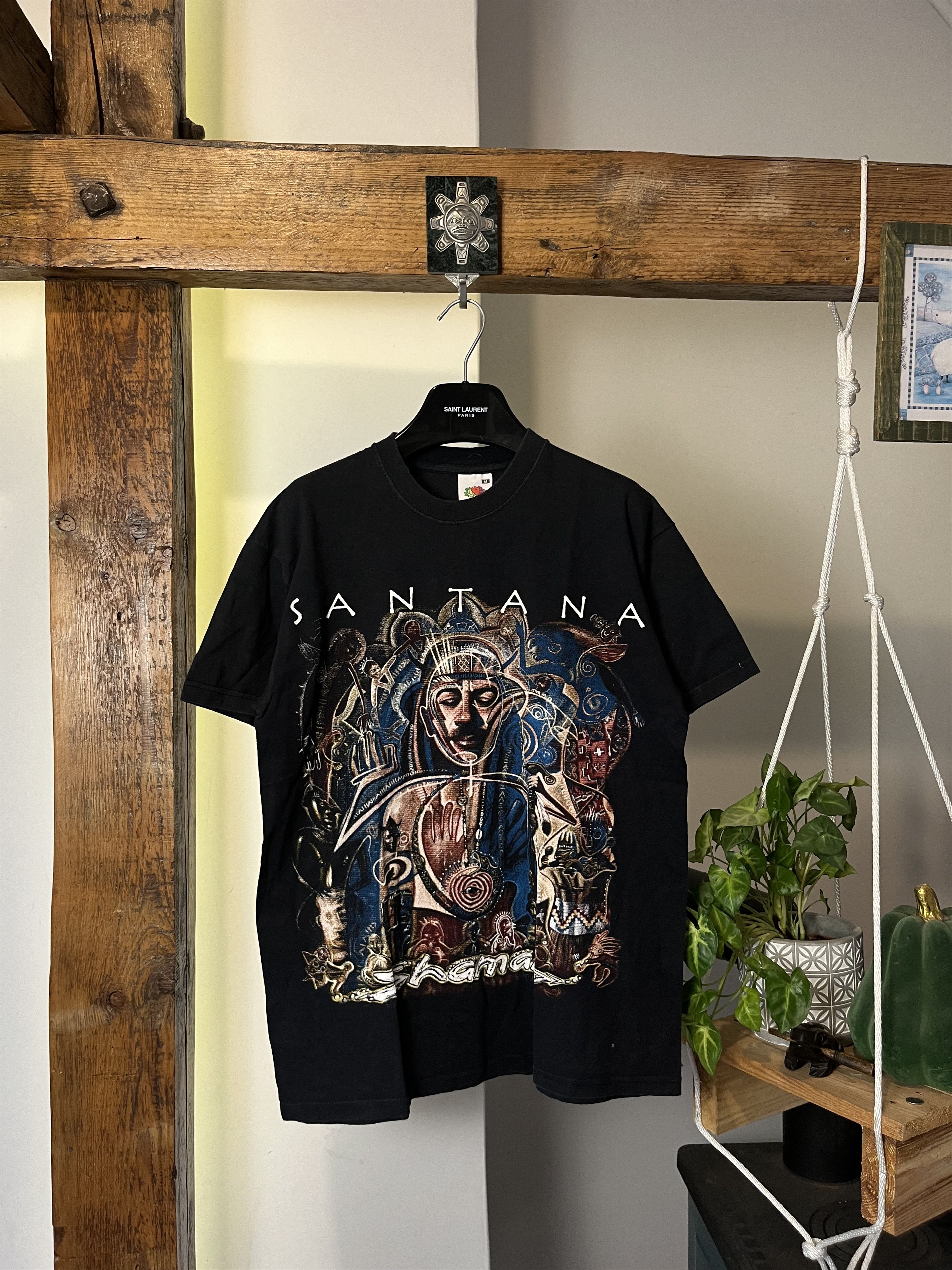 Vintage 04 Carlos Santana European Tour T-Shirts, Hoodie, Sweatshirt | FlexRushtees.com