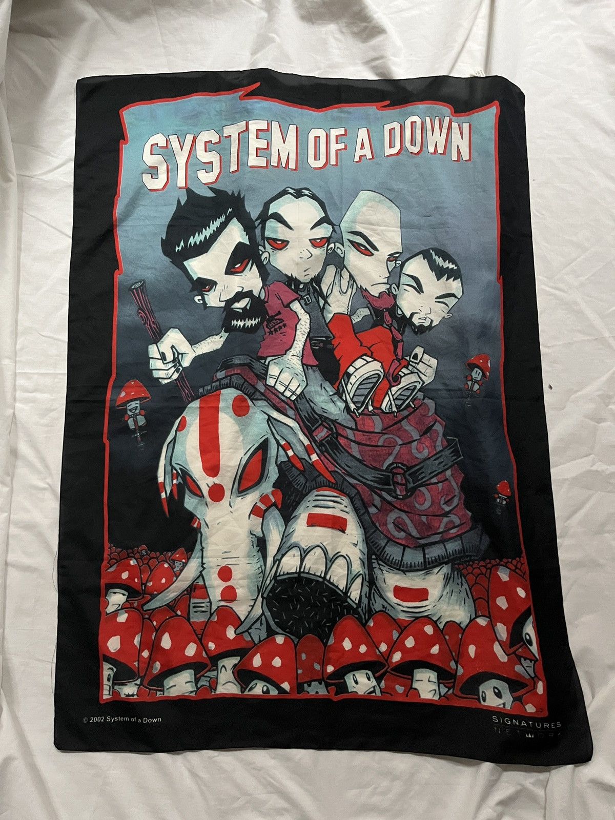 Vintage 2002 System Of A Down Shawl Scarf T-Shirts, Hoodie, Sweatshirt | FlexRushtees.com