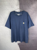 Carhartt Relaxed Fit Pocket Logo Oversized Tee Shirt Hoodie, Sweatshirt | FlexRushtees.com