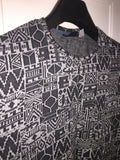 Paul Smith Tribal Tee Gray And Black