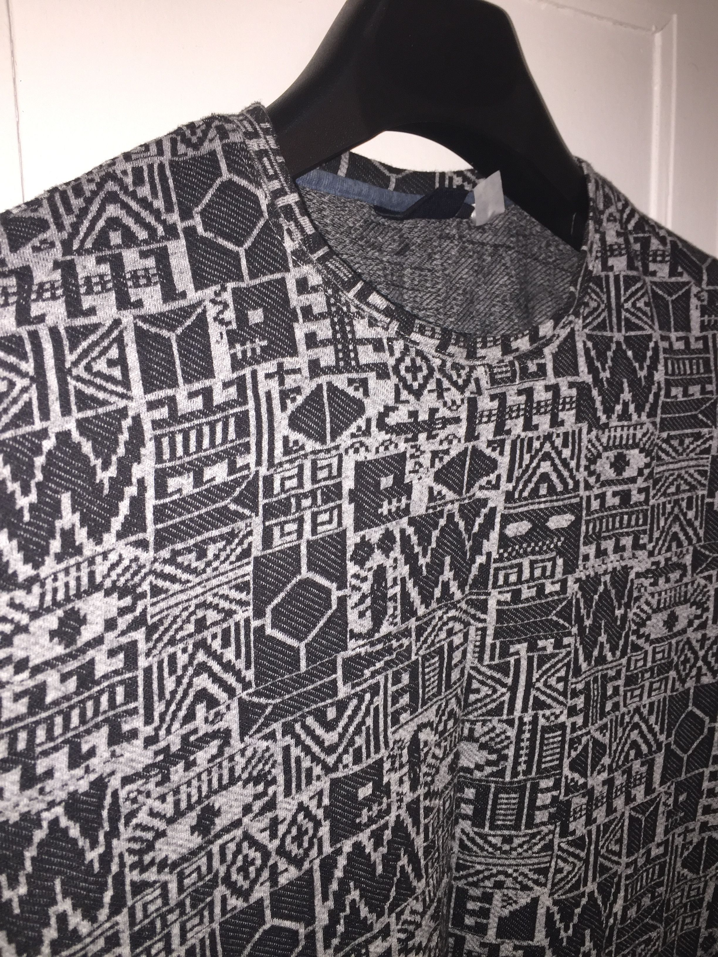 Paul Smith Tribal Tee Gray And Black
