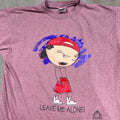 Vintage Oneita Shirt Men Xl Purple 90s Tee Cartoon Funny Face 2 Face Attitude Hoodie, Sweatshirt | FlexRushtees.com