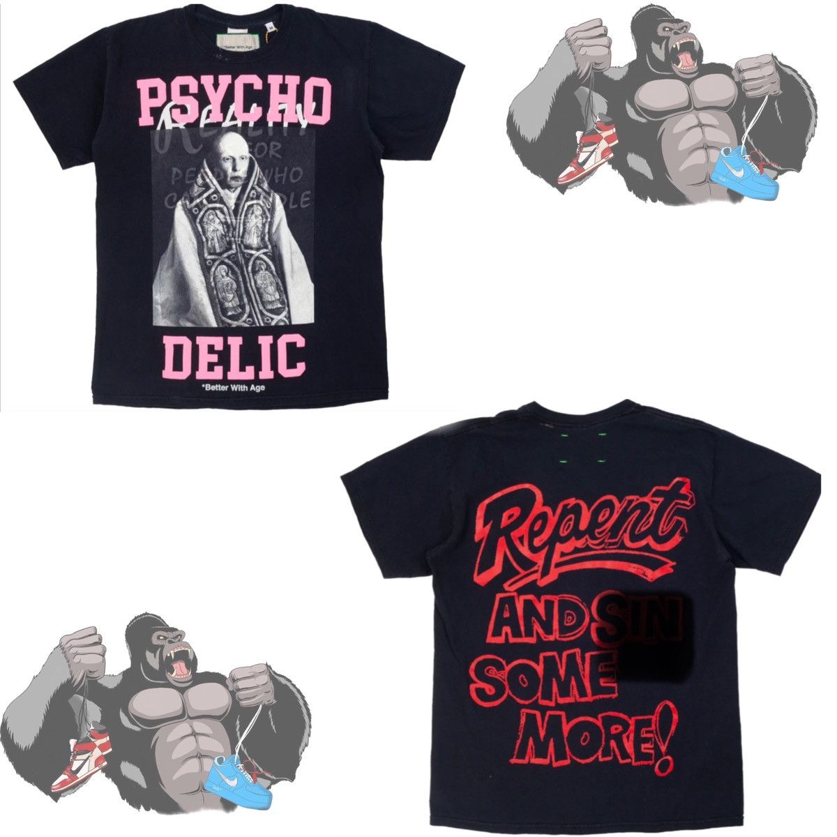 With Age Better With Age Psychodelic Tee
