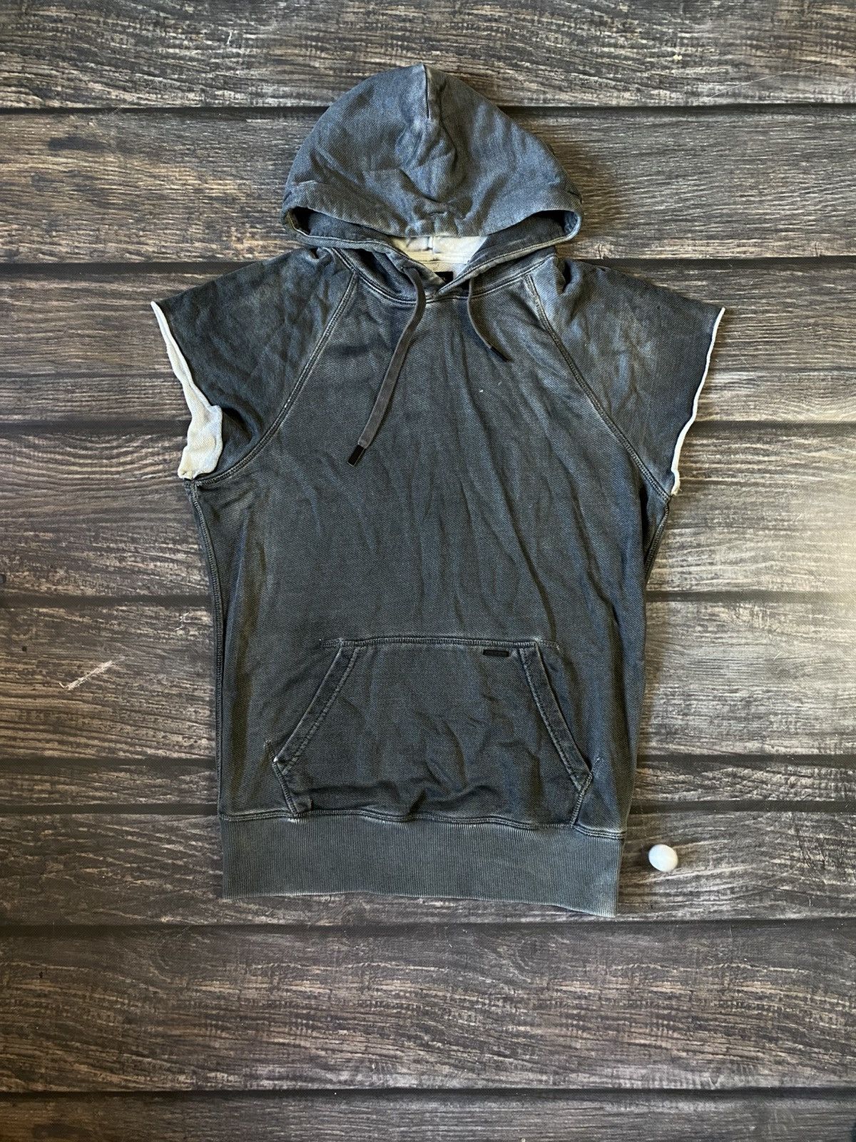 Diesel Avant Garde Vintage Metal Logo Hoodie