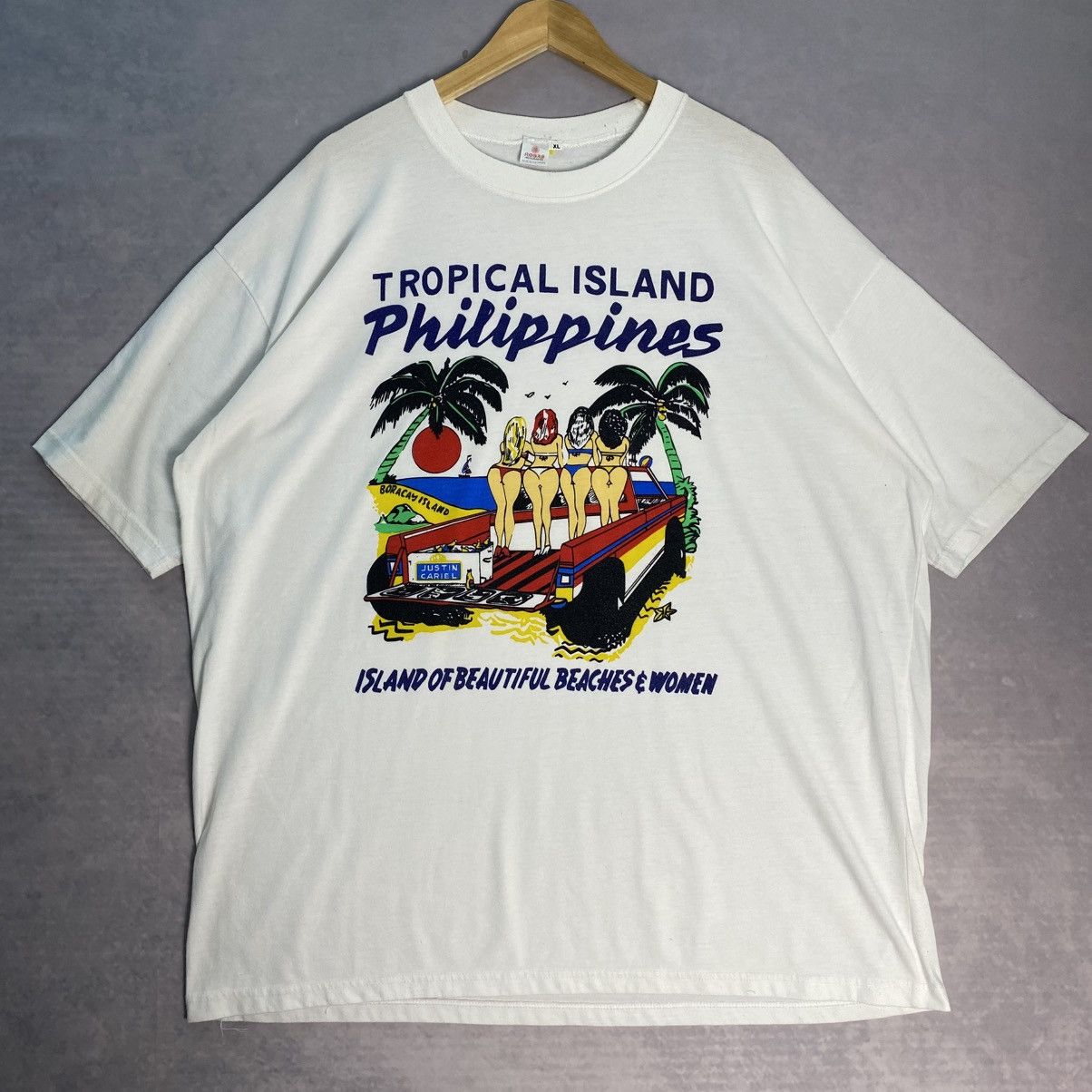 Vintage Tropical Island Rare Design