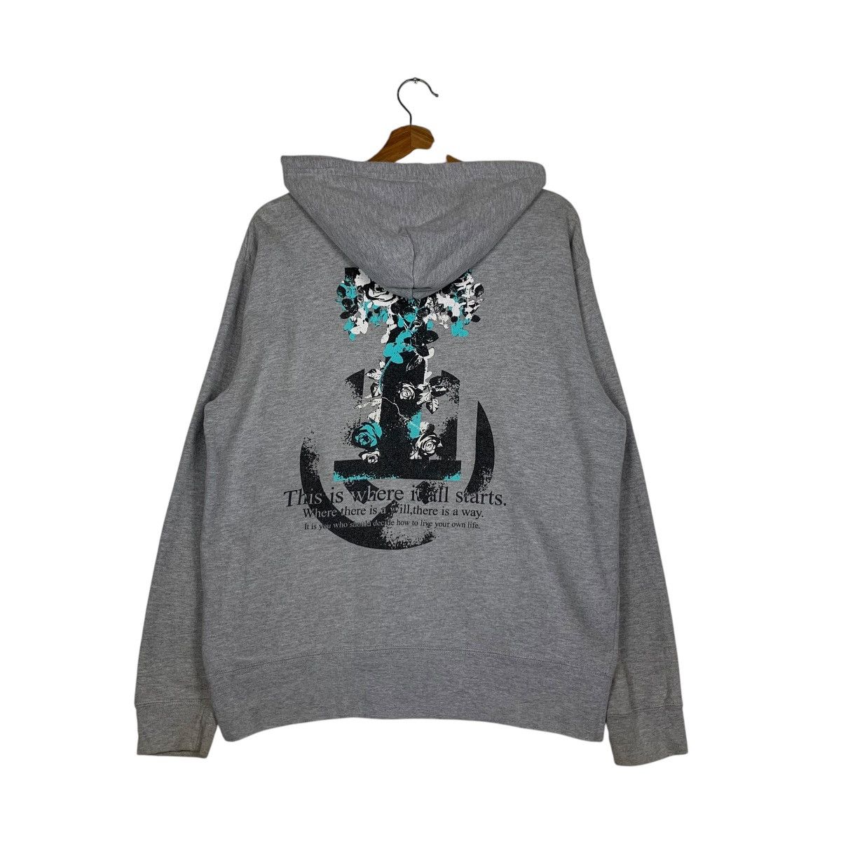 Japanese Brand Underworld Graphics Printed Hoodies Sweatshirt 1460 C66 T-Shirts | FlexRushtees.com