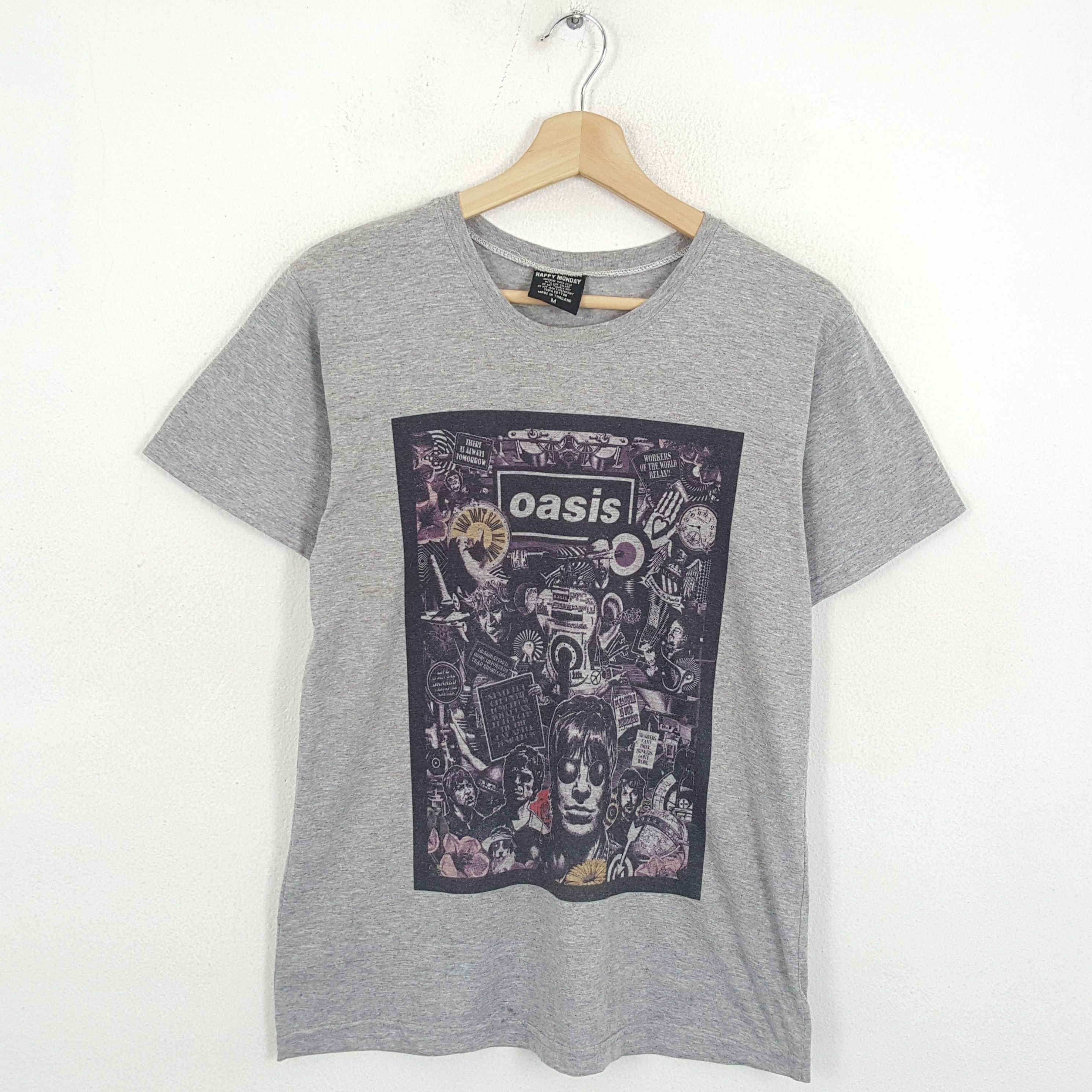 Vintage Oasis British Rock Britpop Band T Shirts Hoodie, Sweatshirt | FlexRushtees.com