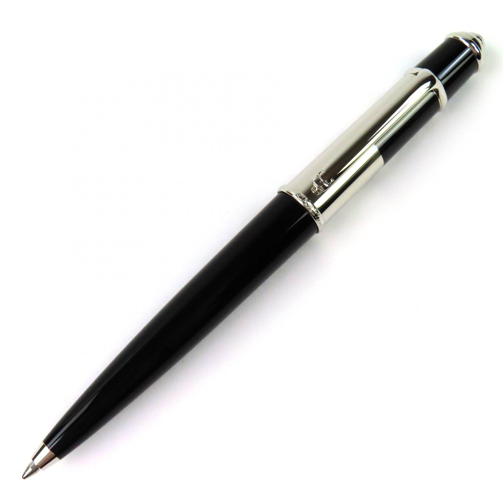 Cartier Cartier Diabolo De Cartier Logotype Decor Ballpoint Pen Metal Pen St180121 Duty Free
