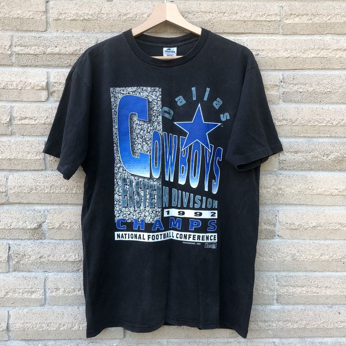 Vintage 90s Starter Dallas Cowboys Championship T Shirt M