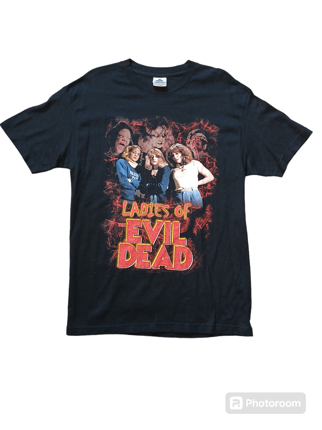 Vintage Ladies Of The Evil Dead Movie Promo T Shirt