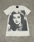 Gabbana 2000s Dolce Gabbana Bette Davis White T Shirt Hoodie, Sweatshirt | FlexRushtees.com
