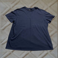 Vintage Goodfellow T Shirt Shirt Mens Xl Navy Blue Solid Crew Neck Short Sleeve Top Regular Cotton B