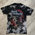 Band Tees Iron Maiden Eddie Bleach Wash T Shirt Small Hoodie, Sweatshirt | FlexRushtees.com