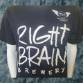 Fruit Of The Loom Vintage Right Brain Brewery T Shirt Xl Black Fruit Of The Loom Men Graphic Tee Bee Hoodie, Sweatshirt